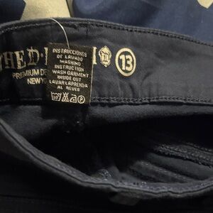 Dark Blue Women's capris